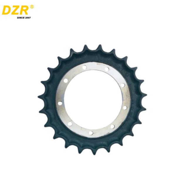 Pignon de chaîne à rouleaux Simplex pour excavatrice standard, pièces de machines de construction pour bulldozers