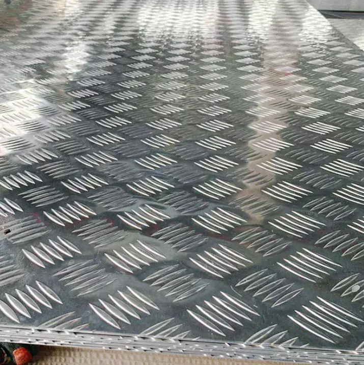 Выбитое падение разрыва листа алюминиевого сплава Chequered плита 350mm