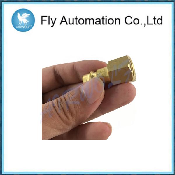 Наполните газом штепсельную вилку соединения штепсельной вилки 22СФ ИВ17 МСС муфты соединителя Г3/8 латунную женскую