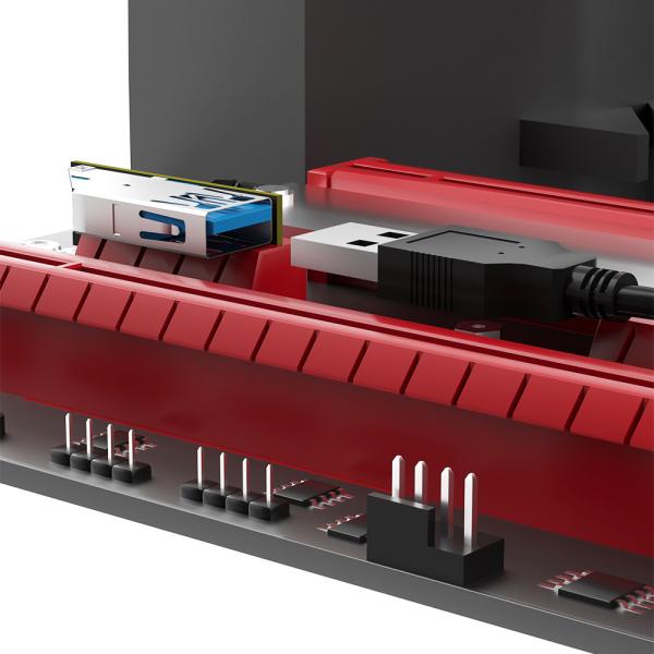 GPU PCI Express 1X до 1X / 4x / 8x / X16 Riser Card Extender с магнитными подставками