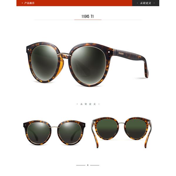 Classical TAC Plastic Polarized Sunglasses Unisex Women Men Black Brown