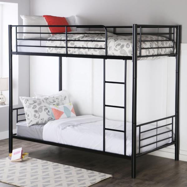 Easy Assemble Strong Metal Bunk Beds , Bunk Beds For Adults Metal