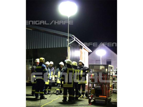 Balões do diodo emissor de luz do tripé de 240VAC 500W raio de até 100 medidores