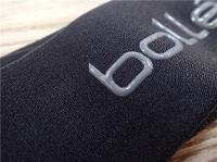 Faixa elástica do jacquard alto da tenacidade para a roupa, imprimindo a proteção ambiental do logotipo do silicone