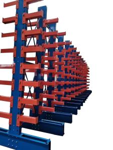 Adjustable Arm Cantilever Rack for Heavy Loads 24-48 Inch