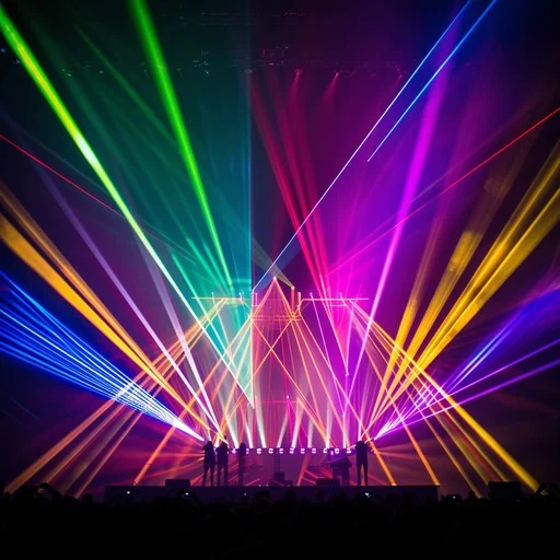 20000MW High Power RGB ILDA Laser Projector Factory Supply DJ Disco Stage Lighting System