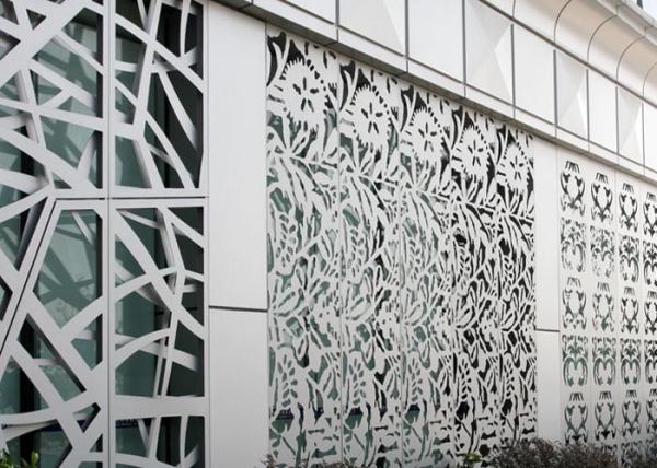 Four Categories Structure Decorative Steel Panels , Anti Rusted Decorative Metal Screen