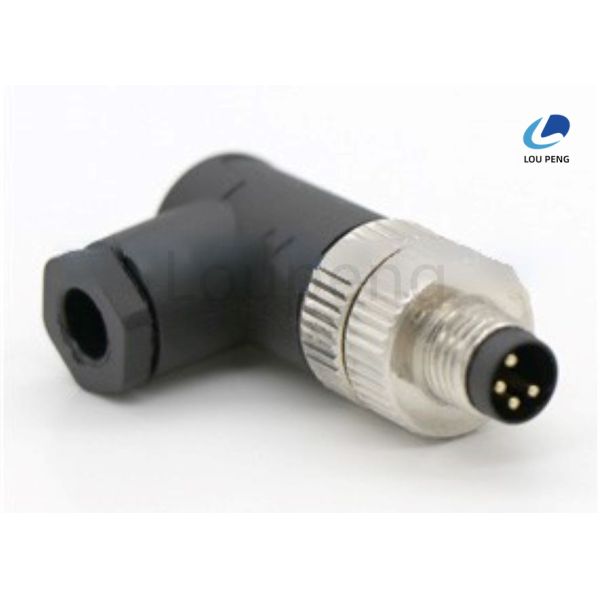Shock Half Sine Wave Circular Connector Black Contact Resistance 5 OHMS MAX Durable Electrical Connection Solution