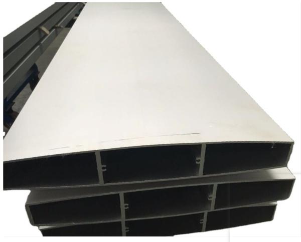 T8 Anti Faded Firm Aluminum Vertical Louver Blinds Lightweight