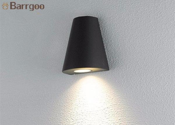Bucket Shape Exterior Wall Mounted Downlights , LED Outdoor Wall Sconce Durable