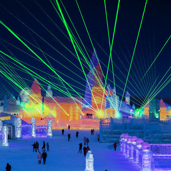 Tipo de LED Luz verde/azul Luces láser comerciales con ángulo de haz de 90°/110°