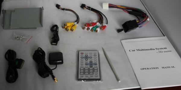 car gps sat navs for Kia K2 (2011-2012) with auto steore video USB 3D DVD radio OCB-8044