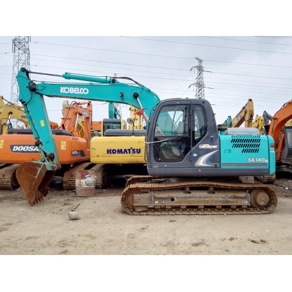 Customized Used Kobelco Excavator 14Ton 14000 KG 74KW MITSUBISHI Engine