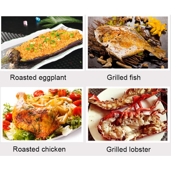 Высокоскоростная низкоэнергетическая 30 кг саламандровая гриль / обжарка / печь для кухонного оборудования