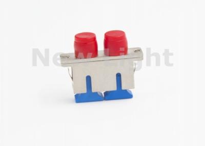 SC frente e verso ao material híbrido do metal do adaptador da fibra de FC para FTTH ROHS certificado