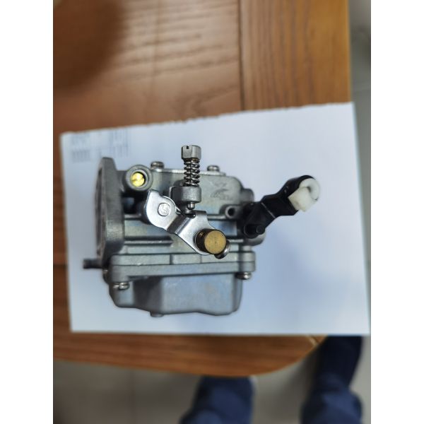 Corrosion Resistant Marine Carburetor Assembly with Precision Adjustable Tuning for Direct Bolt-On Replacement in 2-Stroke Outboard Motors