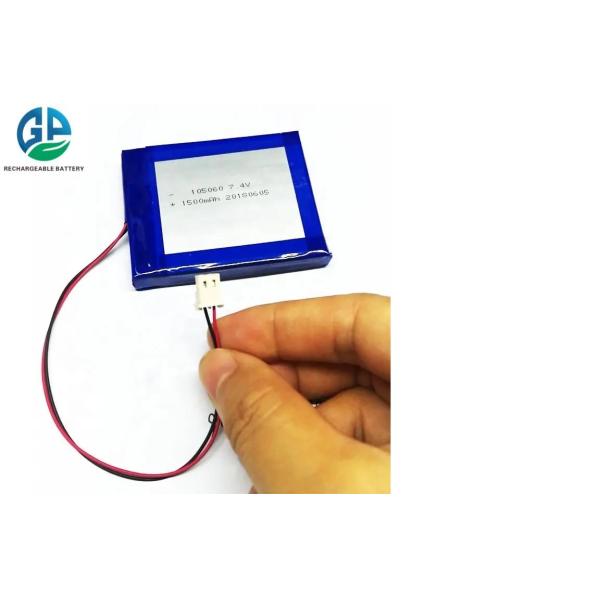 7.4V 1500mAh KC IEC62133 Approved Lithium Polymer Battery Rechargeable LiPo Battery Pack