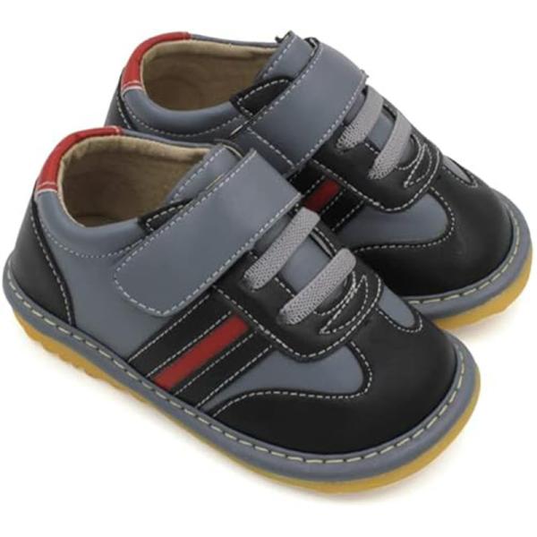 Comfortable Flexible Sole Baby Shoes Toddler Removable Squeaker And Adjustable Strap