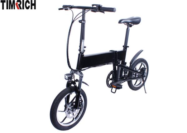 Aluminium Alloy Electric Battery Powered Bike , 16 Inch Electric Bike TM-KV-1630