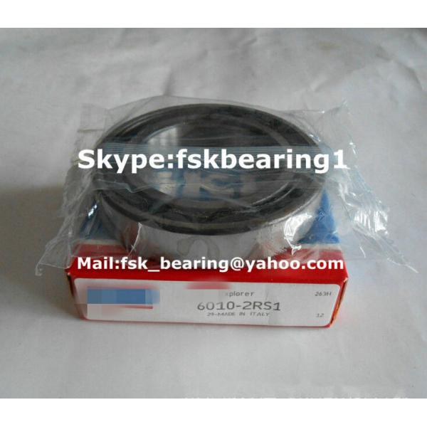 6010-2rs Deep Groove Ball Bearing Stainless Steel Rubber Sealed Bearings