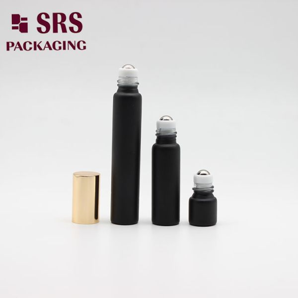 SRS Hot Selling 8ml Tube Thin Wall Glass Roll on Bottle for Perfume Essential Oil