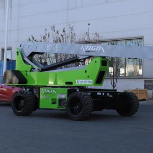 20.4m Working Height Electrical Telescopic Boom Lift Man Lift Telescopic Lifters