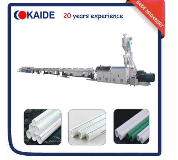 Plastic Pipe Production Line for PPR Water Pipe 28m/min KAIDE factory