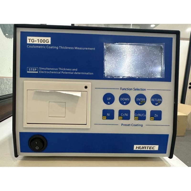 Test TIN Coatings on Wires Electroplating Coulometric Thickness Tester with Inbuilt Printer 
