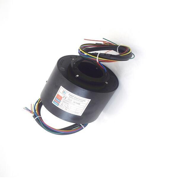 Aluminium Alloy 300Rpm Electrical Slip Rings Voltage 380VAC Rating Voltage