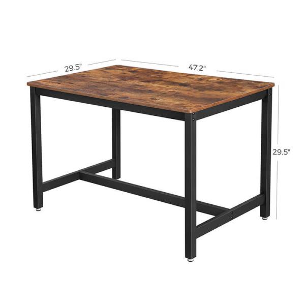 Kitchen Dining Table for Sale, Industrial Dining Table, Metal Frame Kitchen Table, Dining Desk, UKDT75X