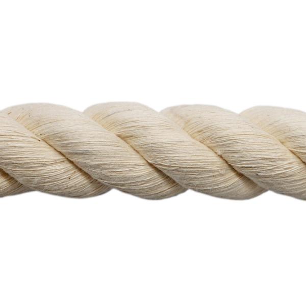 YILIYUAN Shandong salida 25mm 3 Ply suave Macramé algodón cuerda retorcida para la estructura
