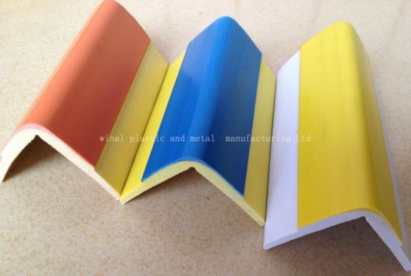 Safety protector wall cover,plastic PP PVC ABS-AL extrusion parts.Size & color can be OEM.