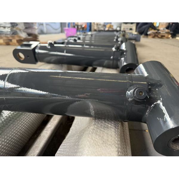 Double Clevis Mounted Double Acting Rexroth Cylinder With Hard Chrome Plated Steel