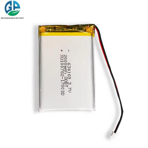 2000mAh 3.7V 500times Cycle Life Lithium Polymer Battery Pack Rechargeable Lipo Battery for Electric Forklifts
