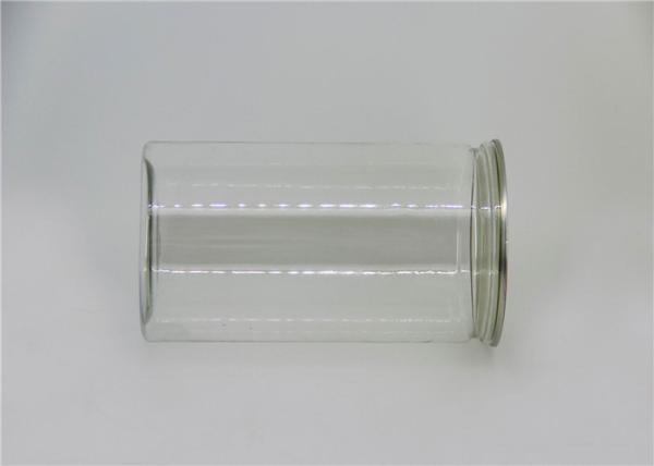 Cartucho plástico do ANIMAL DE ESTIMAÇÃO do cilindro do espaço livre do produto comestível de grande capacidade para o fruto seco, porca