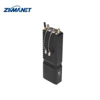 4W 82Mbps 2T2R Long Range 1.4GHz AES Manpack IP Mesh Radio Transceiver para comunicação de emergência