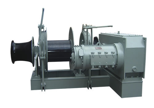 Marine Deck Equipment Single Type Combination Electric Mooring Winch