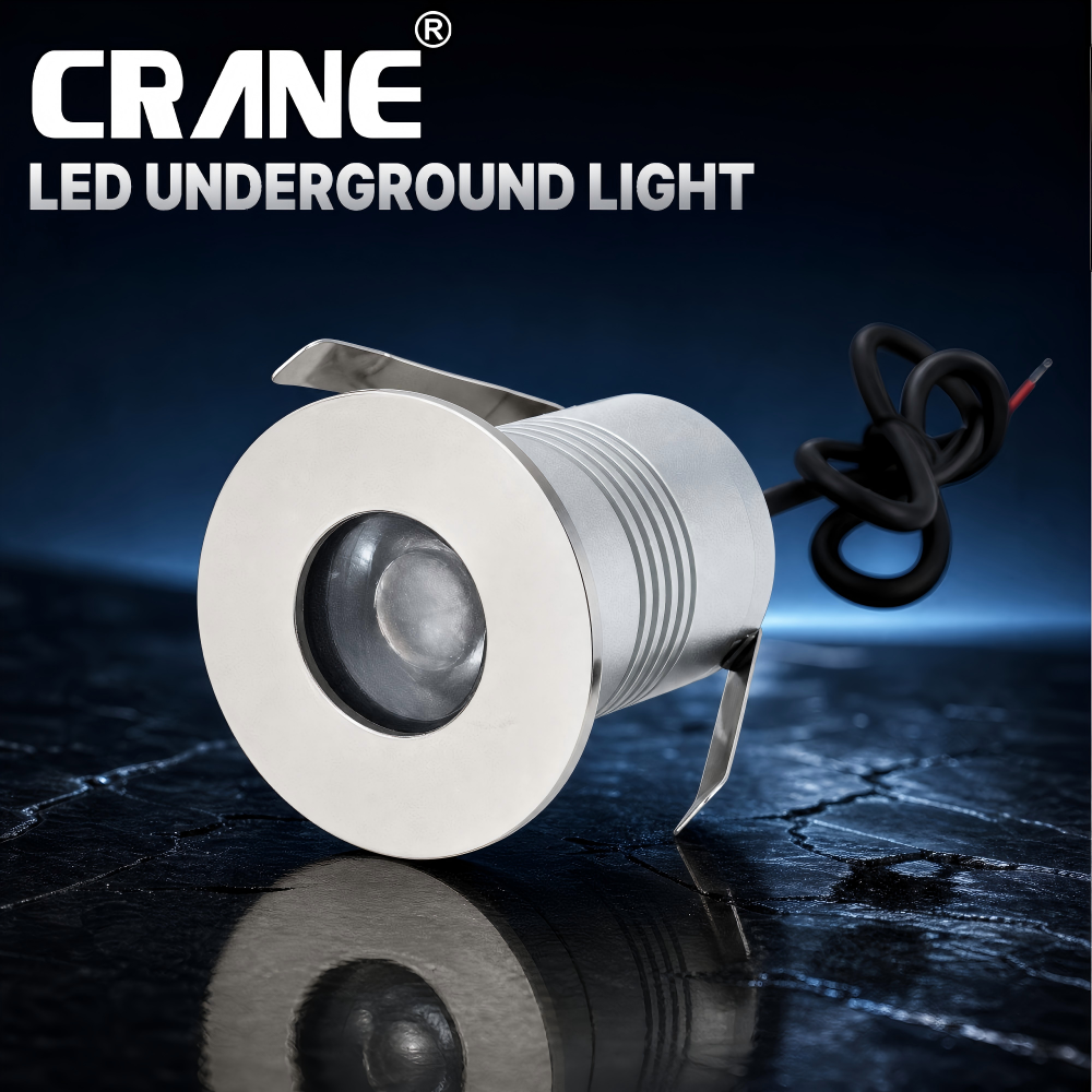 3W In Ground Led Lights Anti UV LED Step Lights Customizable Color Temp For Park Green Belt