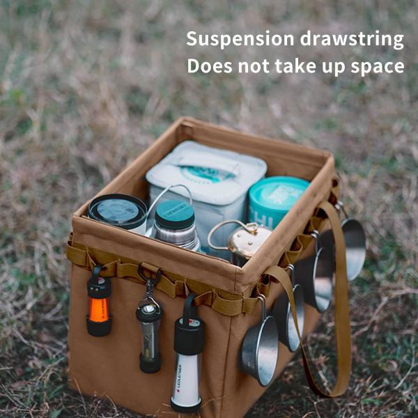 Outdoor Tactical Storage Bag, Tactical Utility Tote Bag For Outdoor Camping, Picnic Storage Bag With Handles Outdoor