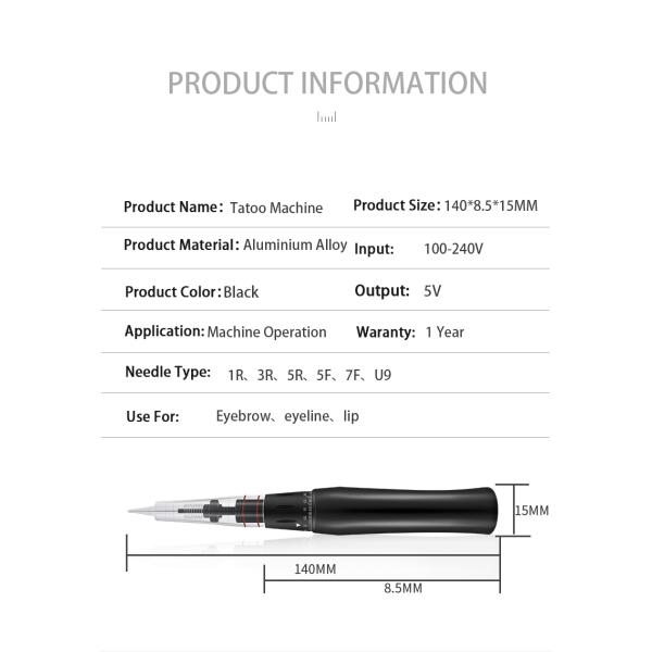 Профессиональная цифровая сильная машина /tattoo хандпьесе макияжа мотора семи постоянная