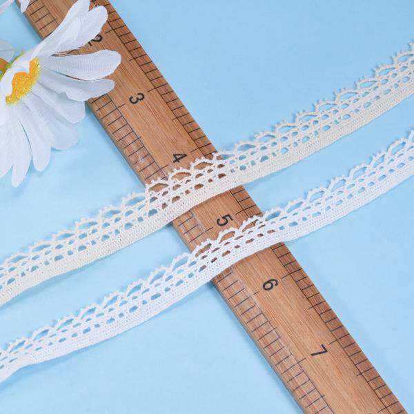 Памучная лента шнурка трим дий одежда занавес аксессуары сетка лента шнурка