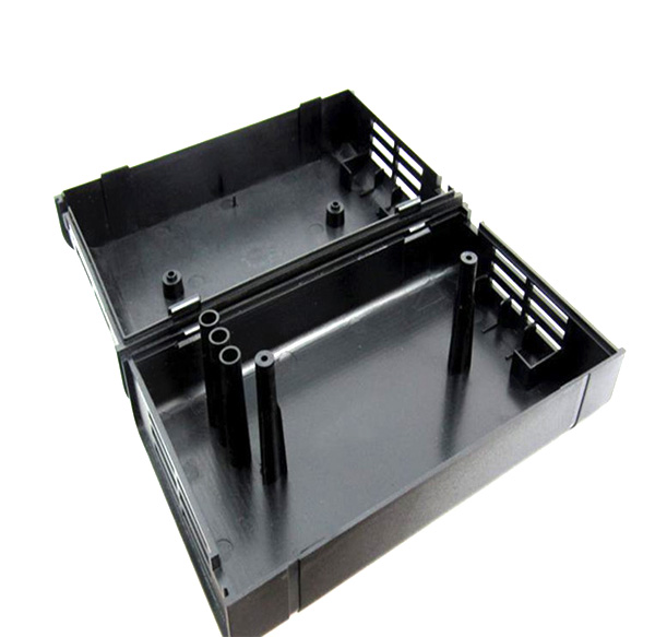 Подгонянные ящики для хранения прессованной пластмассы впрыски PP ABS для электронной машины