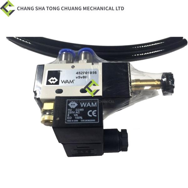 Запчасти для бетонных насосов Zoomlion Электромагнитный направленный клапан V5V80 с электромагнитной катушкой (220V)