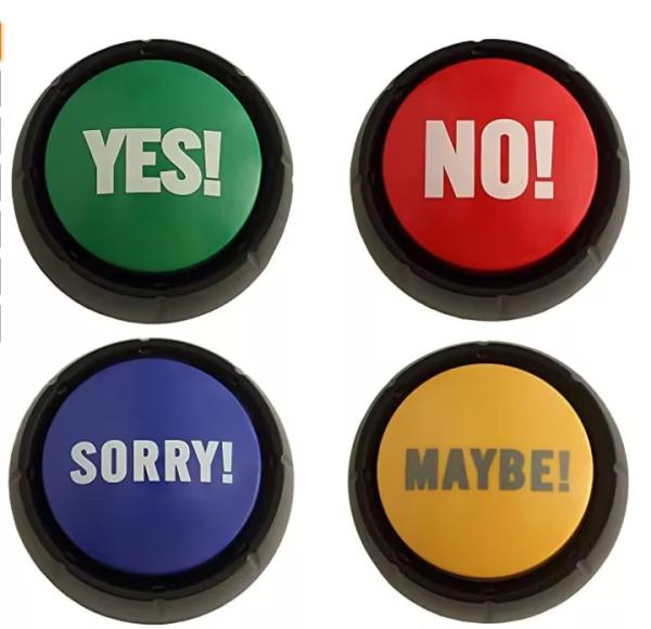 Customized Dog Recordable Electronic Buttons Talking Buttons For Dogs