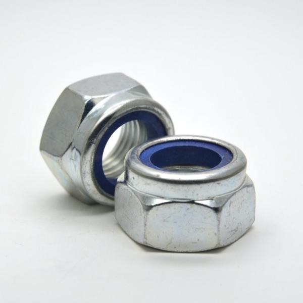 Steel Hex Nylon Insert Lock Nut DIN985 Cold Heading Metric Nuts