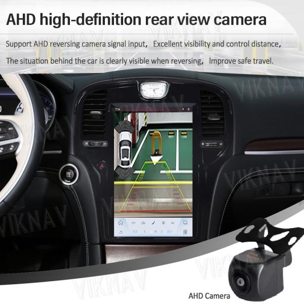 Стерео автомобильный радиоприемник экрана касания для радиотелеграфа 2013-2019 андроида 11 Крайслер 300C