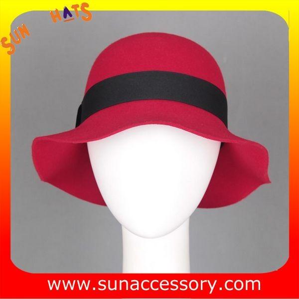 6090434 Sun Accessory customized  winner  fashion  wool felt  clothe hats, women hats and caps wholesaling