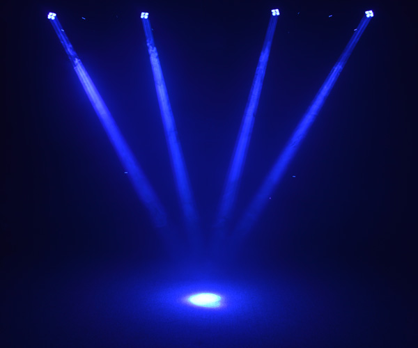 Night Club LED Beam Moving Head Color Changing Indoor Stage Light 4pcs * 25W