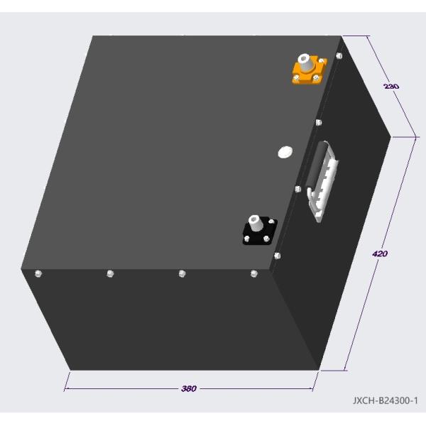 300AH 24V Batería de camión de alta seguridad Batería de iones de litio de camión de larga duración