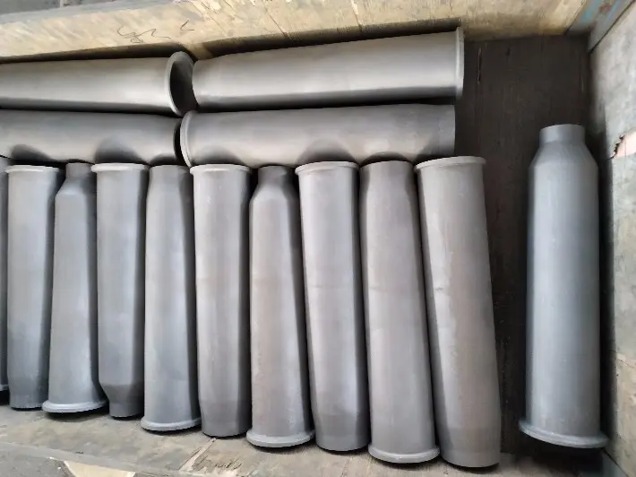 Rongsheng SiSiC RBSiC SiC Nitride Bonded Silicon Carbide Nozzle Burner Refractory For Industrial Furnace Kilns
